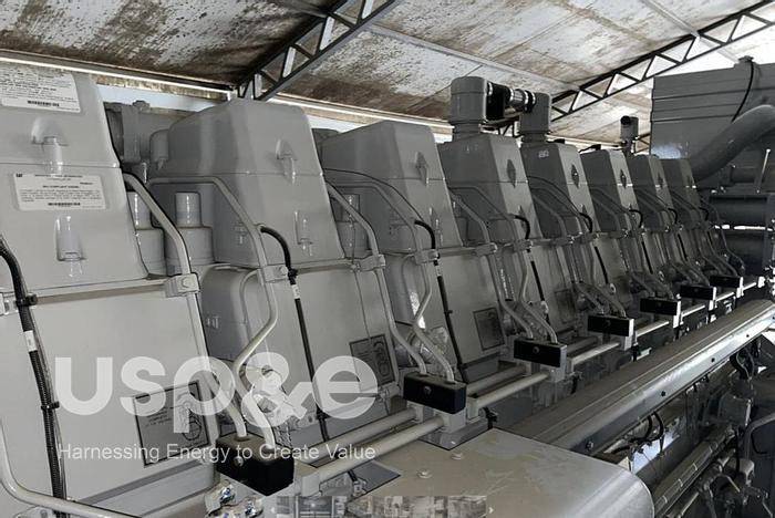 Used 2.2 MW 2011 New Caterpillar C280-8 Diesel Generator Sets