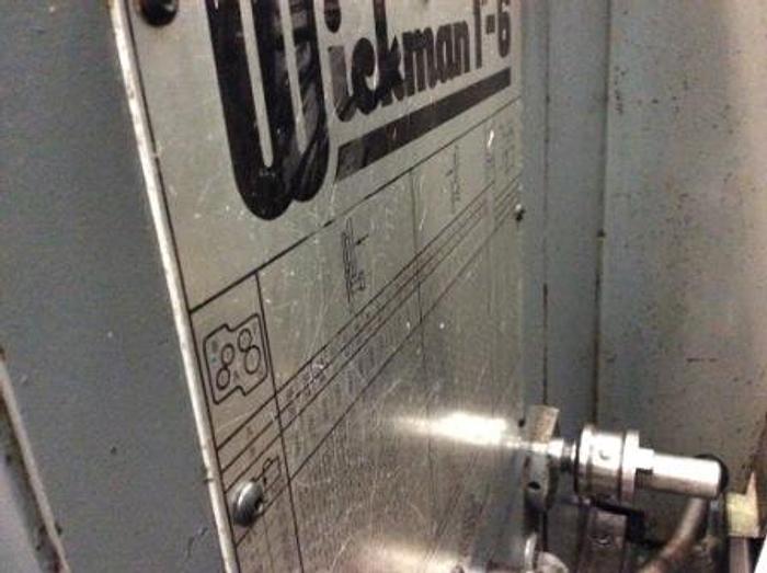 Used Wickman 1" x 6 Multi Spindle Lathe