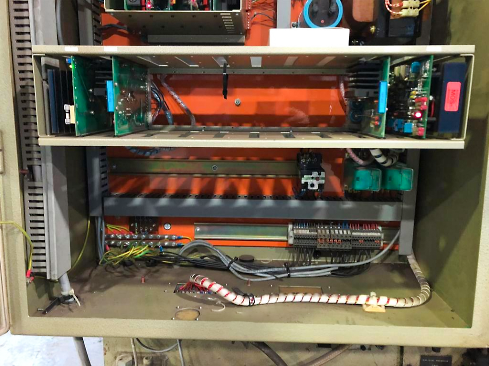 Used Safan DNCS 80 - 3100 - Press Brake - 1990