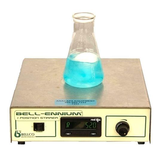 Used Bellco 7785-D1108 Bell-Ennium 1 Position Stirrer Magnetic Stirrer USED (7353)