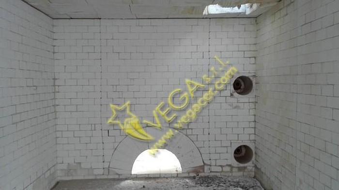 Used Gas turbo kiln  FICOLA  mod. F6/14 for High Temperature