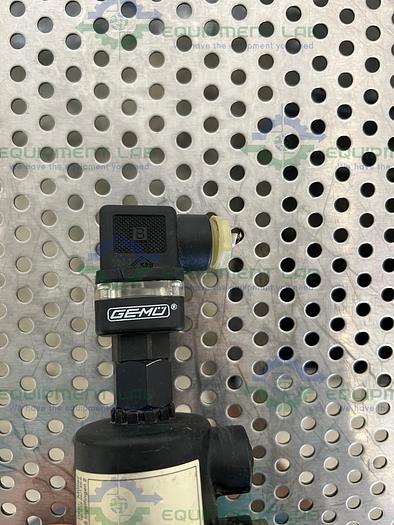 Used Lot of 2 - GEMU 3/4" Diaphragm Valve w/ Position Indicator