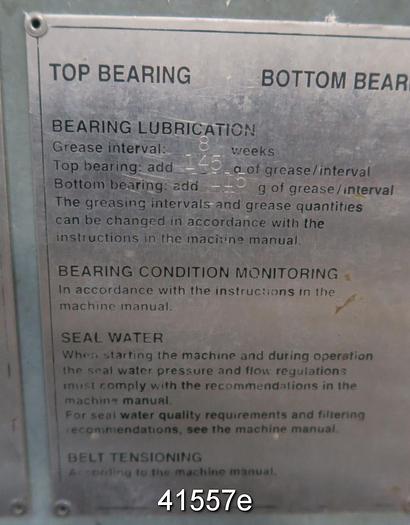 Used Andritz Moduscreen F4 Pressure Screen #41557