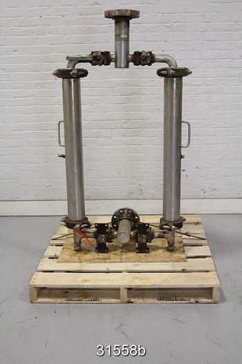 Used Sinclair DST-420/.006/316/22/3 2-Canister Filter Bank #31558