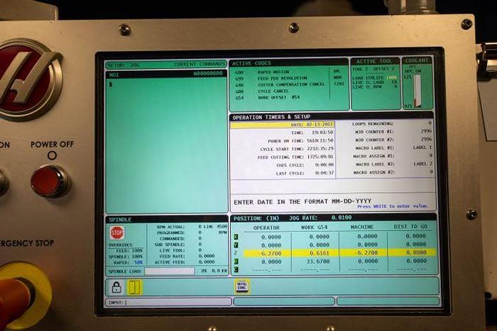 Used 2018 HAAS DS30Y CNC Turning Center With Live Tooling ***Low Hours***