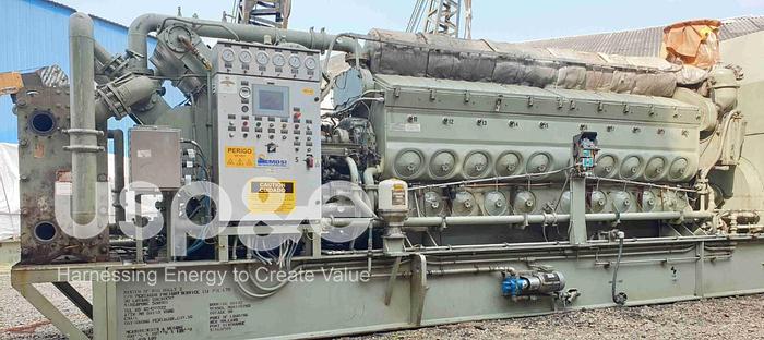 Used 72 MW 2008 Used EMD L20-710-G7C-T2 Diesel Power Plant