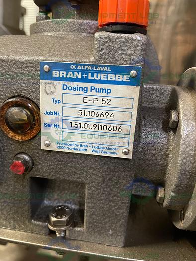 Used Pharmacia Biotech X-360 Chromatography CIT Skid w/ EP 52 Dosing Pump