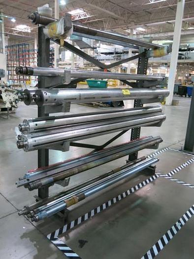 Used 84" DUSENBERY SLITTER REWINDER MODEL 800GB 50" REWIND DIAMETER