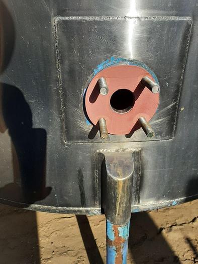 Used Tank, 1,050 Gallon, S/st, FT/SB, 72" x 59" #S744489