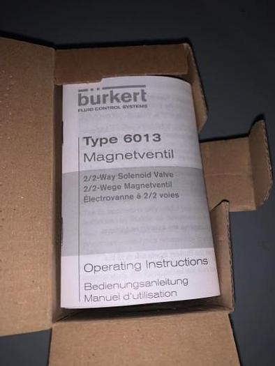 G1/8' 24V DC Elektrozawór 0-10bar - Burkert 6013