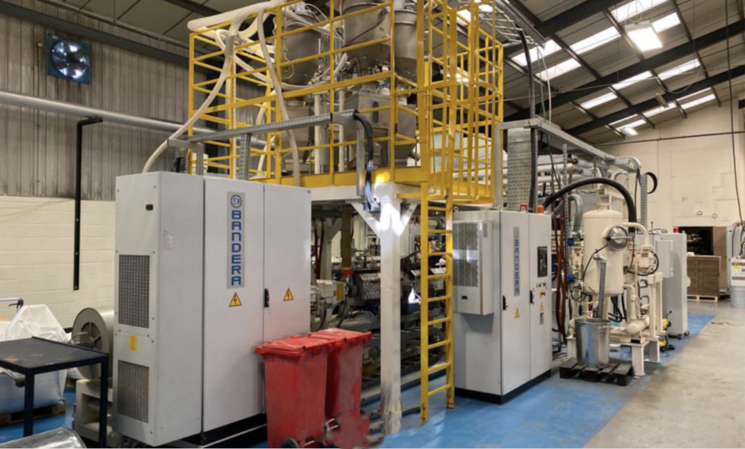 Used 2017 Bandera PET Twin Screw Co-Extrusion Line