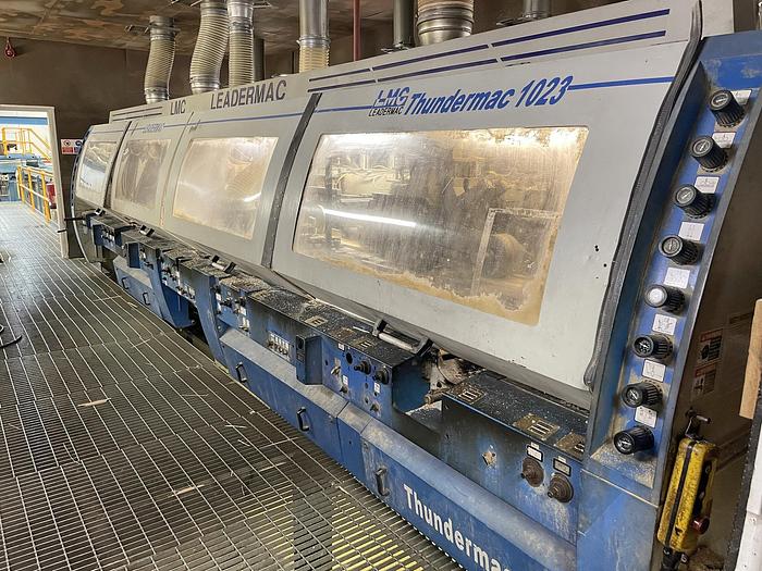 Gebruikt Almab – Stenner – Leadermac high speed resaw-planing line