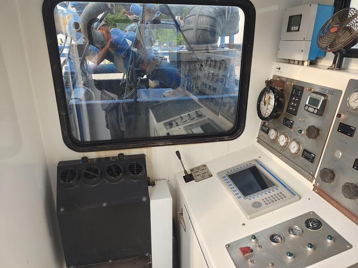 Used 2014 Cement Double Pump Trailer, BJ