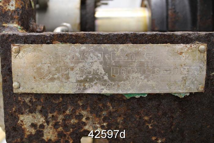 Used Mixpro 30VST-40-307 Sidemount Agitator #42597