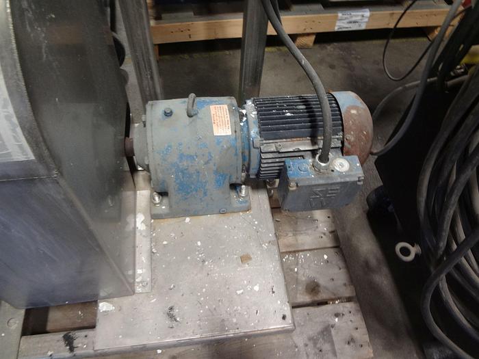 Used Mixer, Ribbon, 10 CF, S/st, Double Ribbon, 24" x 46",Mixer, Ribbon, 10 CF, S/st, Double Ribbon, 24" x 46", #S741437