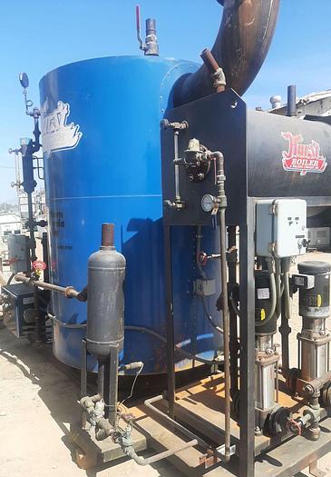 Used Boiler, 60 HP, Hurst, 150 PSI, Steam #S744642