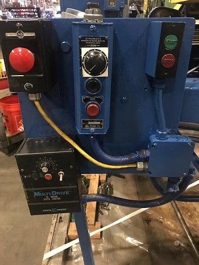 Used 62" BECK SINGLE ROTARY KNIFE SHEETER W/ OUTPUT CONVEYOR