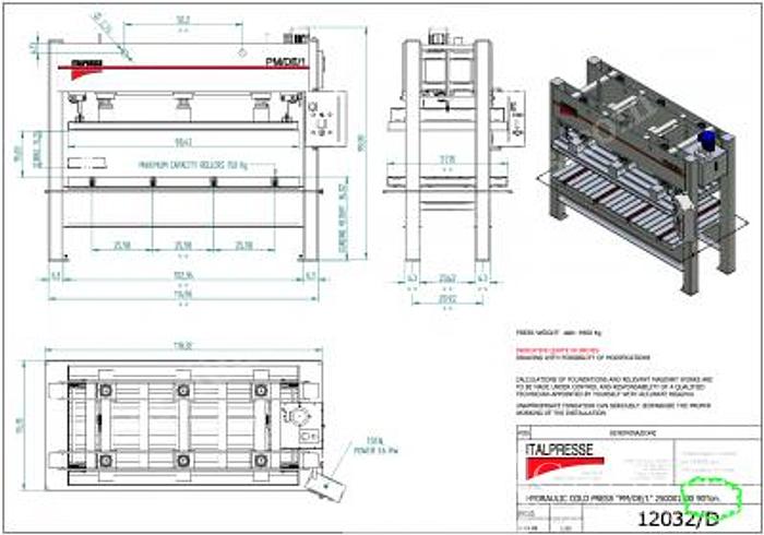 Used 2008 Italpresse