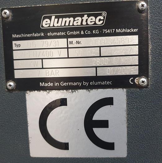 Gebraucht Doppelgehrungssäge Elumatec DG 79