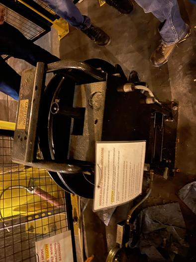 Used SIGNODE ROLL STRAPPING SYSTEM M20 AUTOMATIC 60" MAX DIAMETER MANUFACTURED 2020