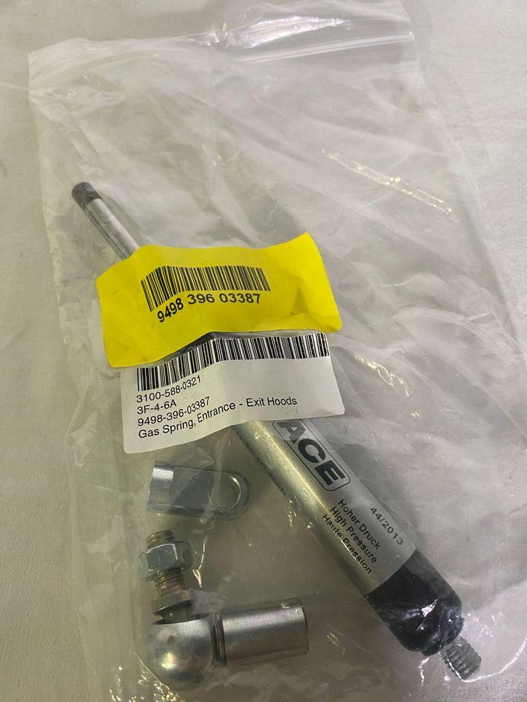 Used Gas Spring, Enterance-Exit Hoods