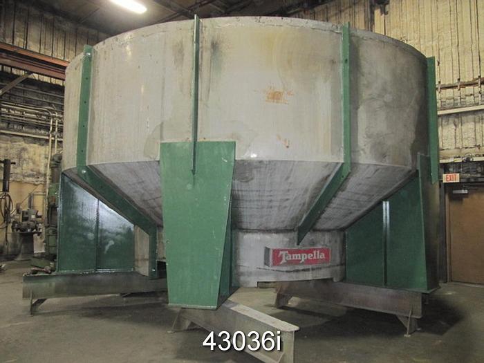 Refurbished Black Clawson/Tampella 20' Hydrapulper With Stainless Steel Tank #43036