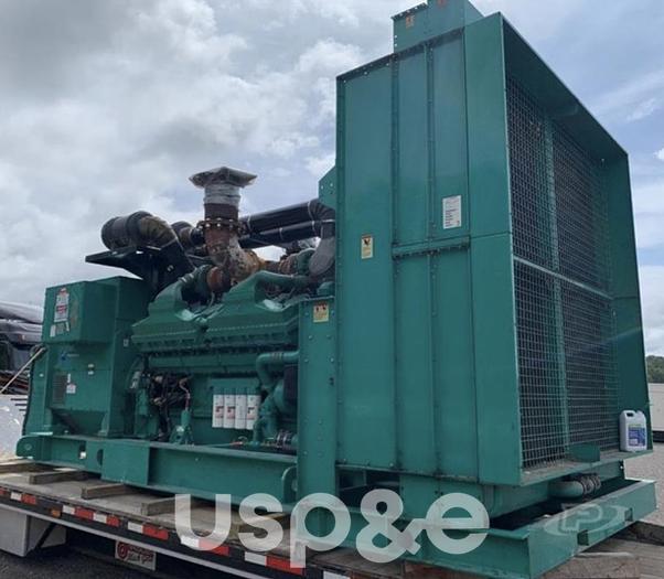 Used 2 MW 2003 Used Cummins QSK60-G6 Diesel Generator Sets