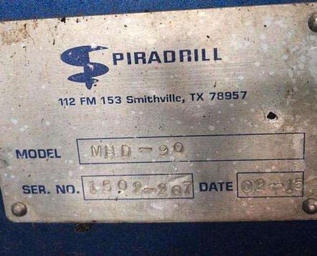 Used 2015 Spiradrill LHD - 90