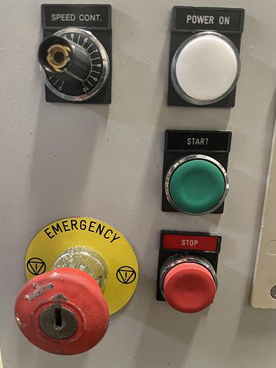 Used POWERFIN BULL DOUBLE ENDED BUFFING AND POLISHING MACHINE / GRINDER OR CUTOFF