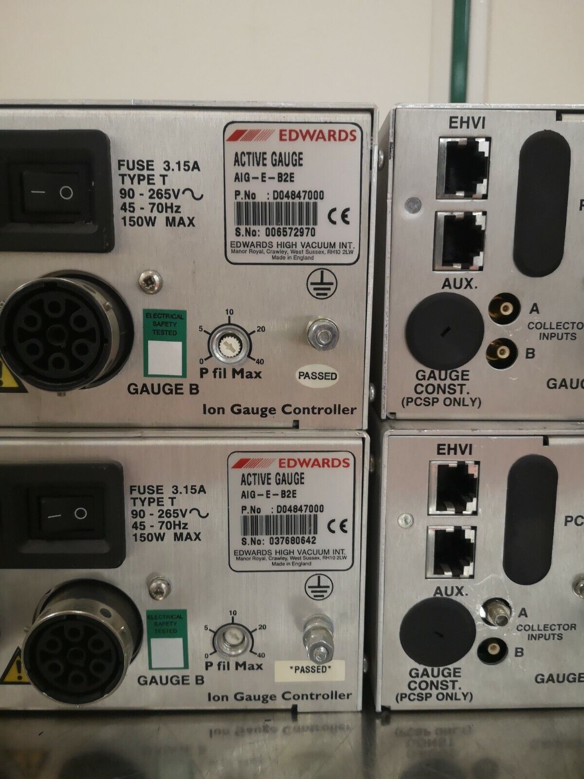 Used ION GAUGE CONTROLLER AIG-E-B2E