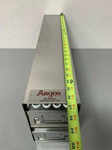 Used Argos R15208A Upright Freezer Drawer Rack for 15mL Tubes, Holds 208