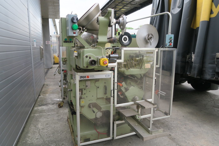 Used (2) IMA C21 TEABAG MACHINES