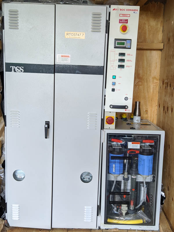 Refurbished 2004 Edwards TCS-E and WRU-E