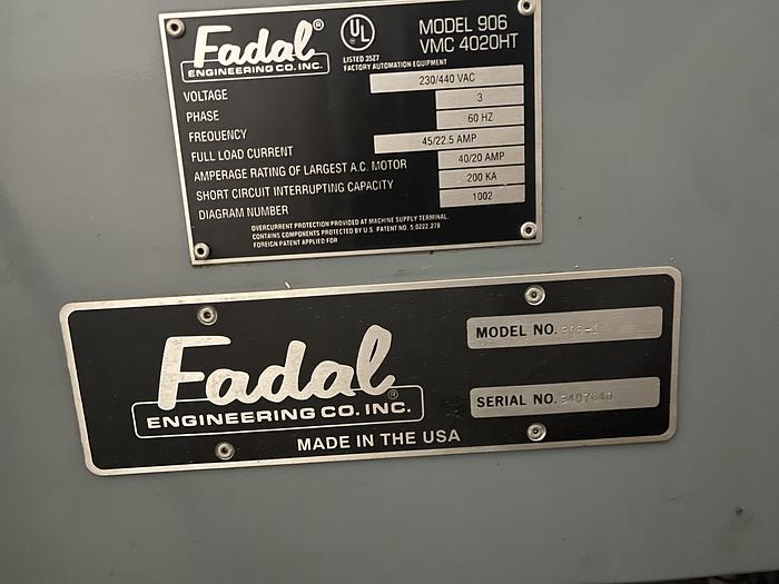 Used 1997  VMC 4020 4-Axis Vertical Machining Center