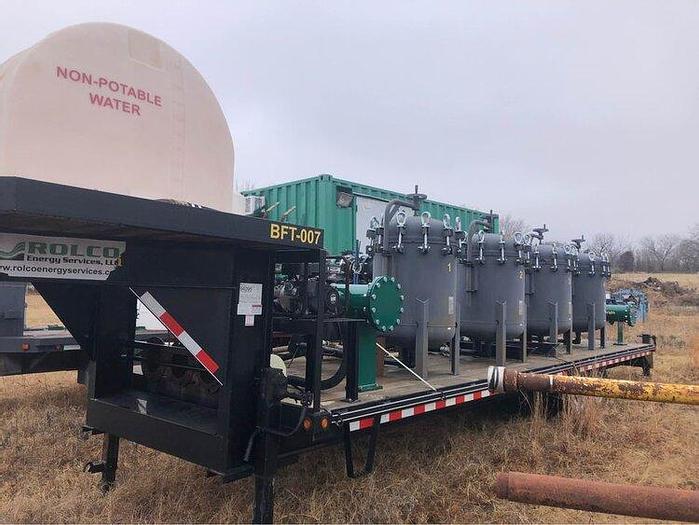 Used Water filtration trailer