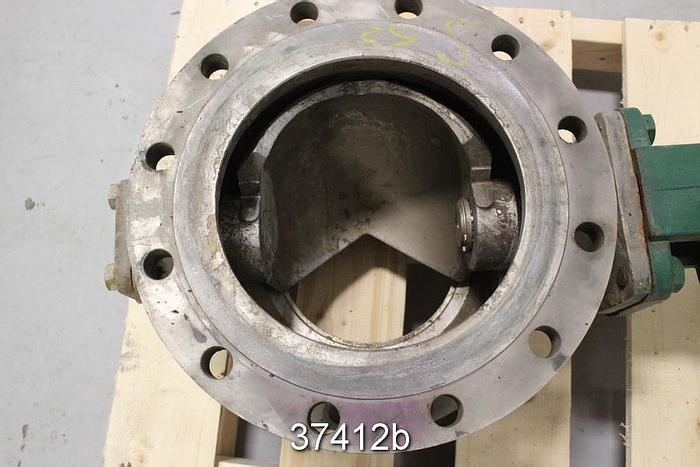 Used Dezurik 10" V-Ball Control Valve #37412