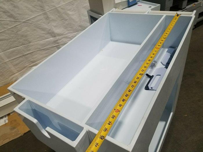 Used Clean Room PVC Utility Cart Medical Pharmaceutical