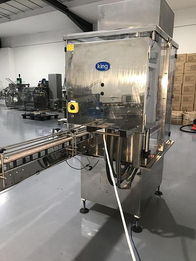 Used King CS120 8 Head Screw Capper