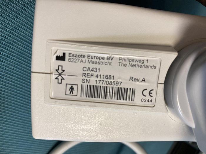 Gebraucht Esaote CA431 Konvex Ultraschallsonde