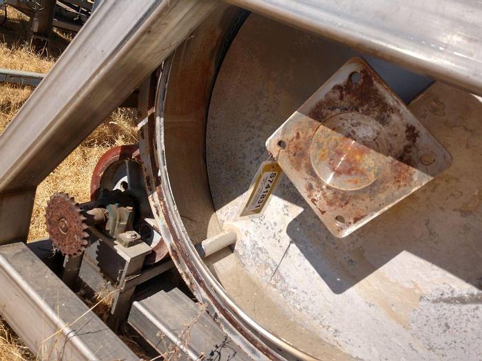 Used Washer, Rotary, Odenberg, 48" x 7', S/st, Less Drive, #S741831