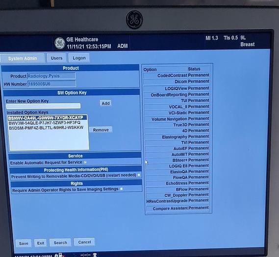 Gebraucht GE Logiq S8