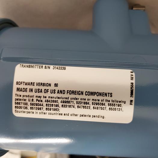 Used Micro Motion Mass Flow Calibrator Sensor