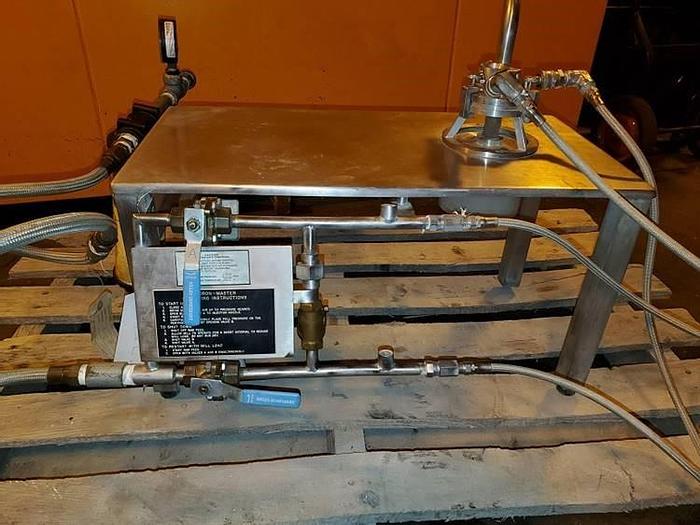Used 3″ JET MILL LABORATORY MILL – S/S – MODEL 02-606 (#9428)