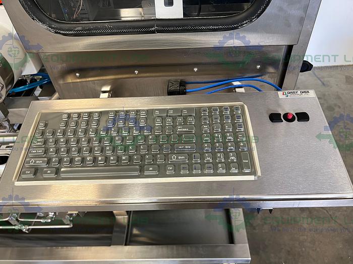 Used Varian Chromatography Control Skid w/ 2.4 HP Dual Head Pump, 2.4 HP Heat Pumps