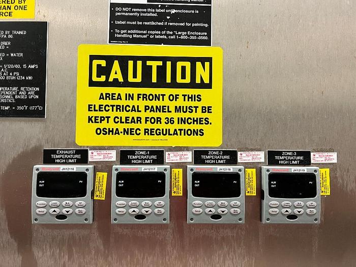 Used 2011 Aeroglide Dryer Model C1-21-29 RGC