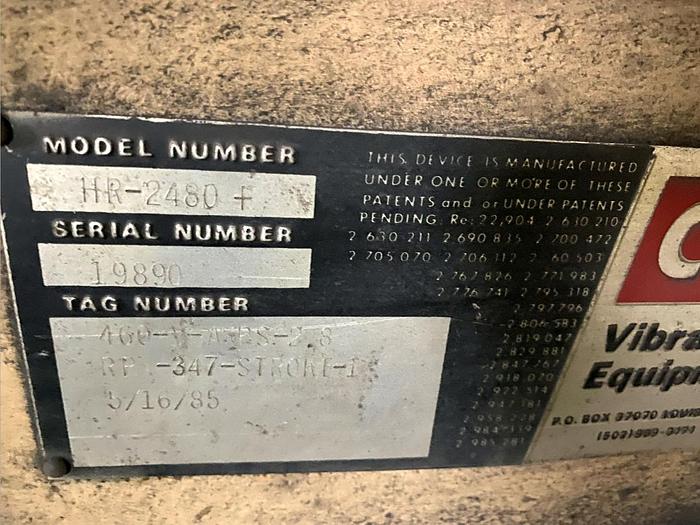 Used 2009 CARRIER FEED CONVEYOR HR-2480