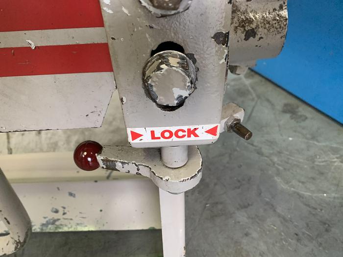 Used Rushworth 1250mm x 1.5mm manual box pan folder for Sale in