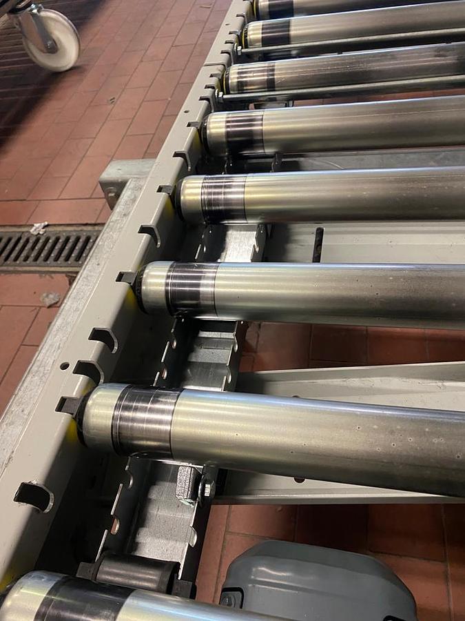 Used Rollenbahn/ Förderbahn/ Rollen -mit Antrieb 