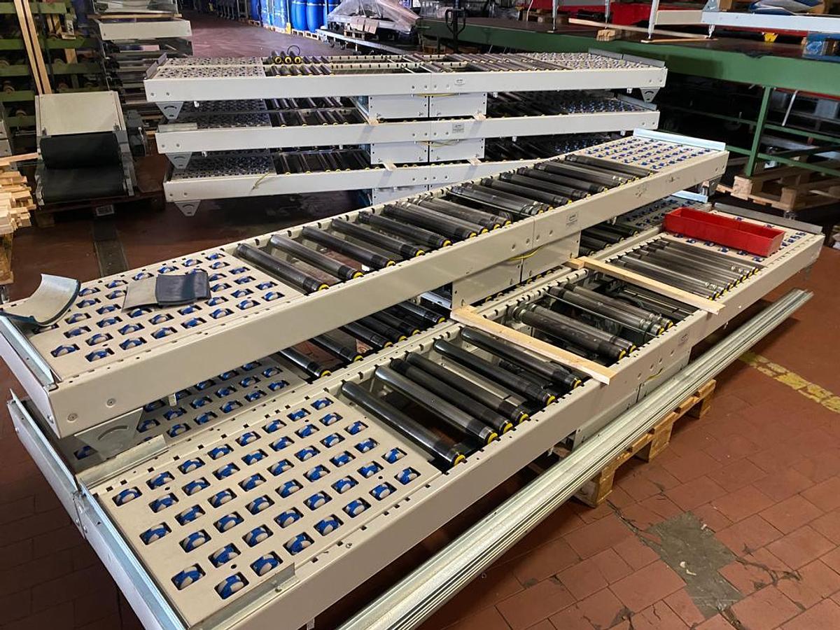 Used Rollenbahn, Arbeitstisch, Fördertechnik mit Antrieb/AMI Fördertechnik