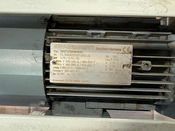 Gebraucht 2015 Overbeck Gurtförderer/ Gurtband/ Förderband